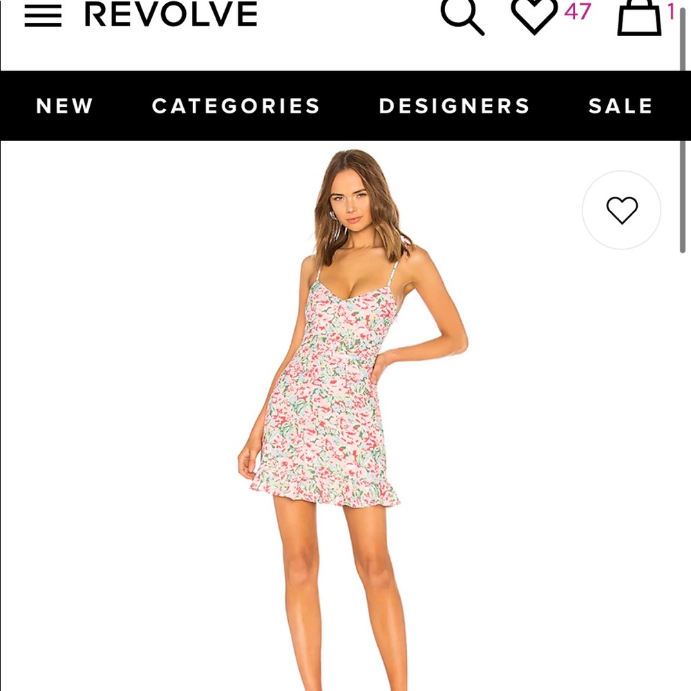 Mini dress revolve LPA